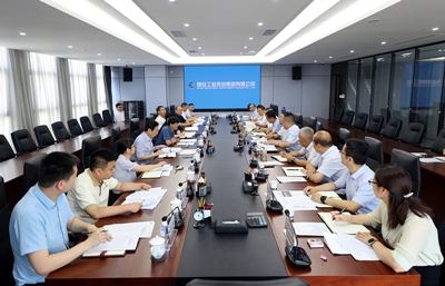 市人大财经委、常委会预算工委到必博集团开展事情调研